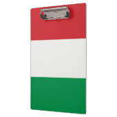 Klemmbrett Italien Fahne Klembord (Links)