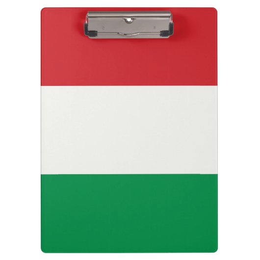 Klemmbrett Italien Fahne Klembord (Voorkant)