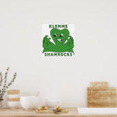Klemme Shamrocks Poster (Keuken)