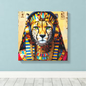 KLEOPATRA KONINGIN VAN DE NIJL-CHEEP CANVAS AFDRUK (Insitu (Houten vloer))
