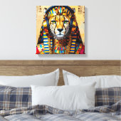 KLEOPATRA KONINGIN VAN DE NIJL-CHEEP CANVAS AFDRUK (Insitu (Slaapkamer))
