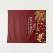 Klep Fireworks Graduation Cap - Tassel Class of 20 Wandkleed (Voorkant (horizontaal))