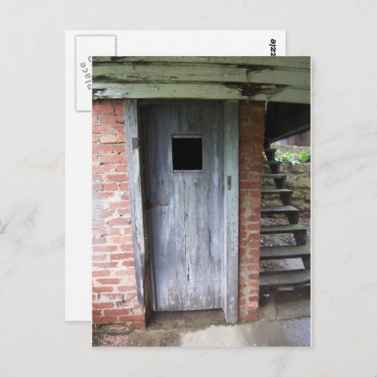 Klepdeur Briefkaart (Voorkant / Achterkant)