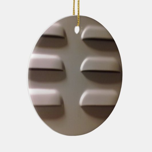 klepdeur keramisch ornament (Rechts)