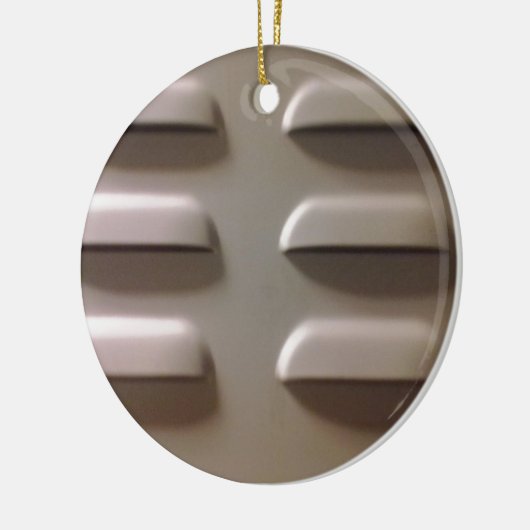 klepdeur keramisch ornament (Links)