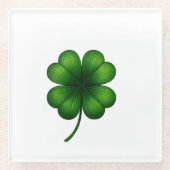 Klepelblad St. Patrick's Day Onderzetter (Voorkant)