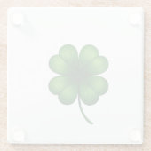 Klepelblad St. Patrick's Day Onderzetter (Achterkant)