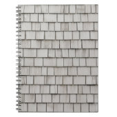 Klepfoto van grijze dakgordels notitieboek (Voorkant)