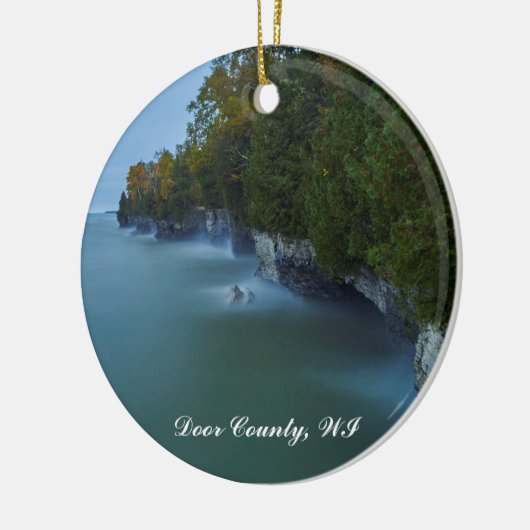 Kleppen van het deuropees graafpunt keramisch ornament (Links)