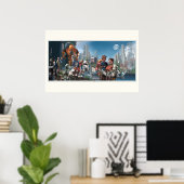 Kleppen van het schakelbord van Doom (30x20 inch) Poster (Thuiskantoor)