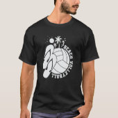 Kleppers voor volleybalborden t-shirt (Voorkant)