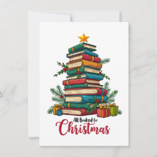 Kleren Cadeau Allemaal Geboekt Voor Kerstmis Notitiekaartje