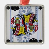 Kleren (Clubs) Metalen Ornament (Voorkant)