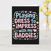 Kleren Spelen Om Te Imponeren Op Mijn Baddies  Kaart (Gele Bloem)