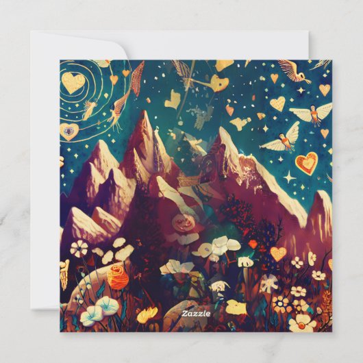 Klerenkast Koppel Valentijnsdag Kussen Feestdagenkaart (Achterkant)