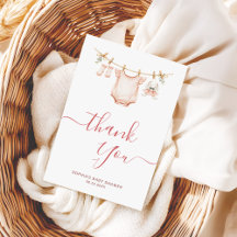 Klerenlijn Baby Shower Trendsettende Script kallig