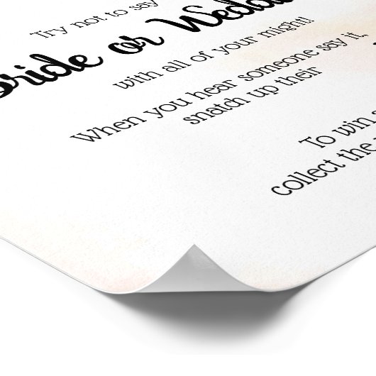 Klerespeld Kerst Badspel Bord Poster (Hoek)