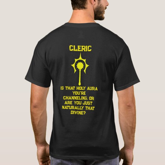 Klerikale Oplijn T-shirt (Achterkant)