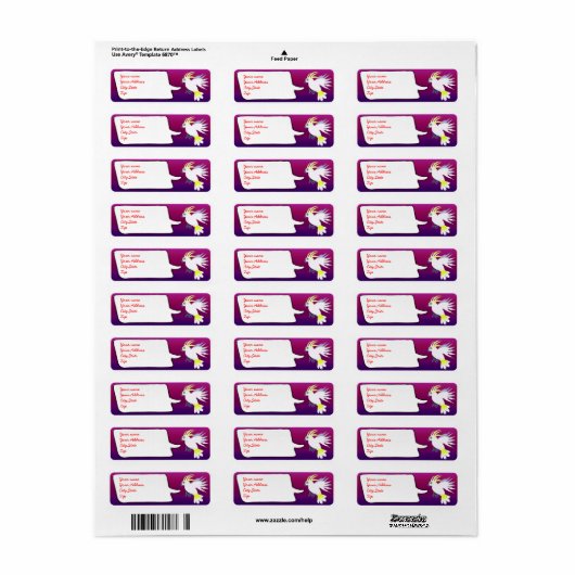 kletsnat etiket (Full Sheet)