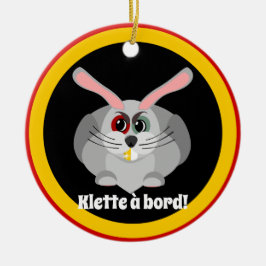Klette aan boord - Belgische folklore Keramisch Ornament