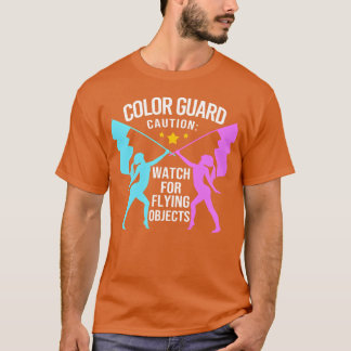 Kleurगारde Marching Band Let op Vliegende Voorwerp T-shirt