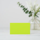 Kleur 2 Neon Yellow Green Visual Tools Alleen kleu Visitekaartje (Staand voorkant)