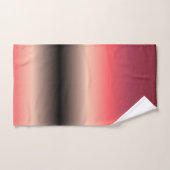 Kleur aan zwart bad handdoek (Handdoek)