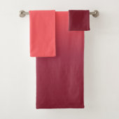 Kleur aan zwart bad handdoek (Insitu)