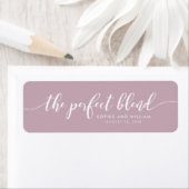 Kleur Aanpasbaar Relax Script De Perfecte Mix Etiket (Insitu)