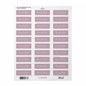 Kleur Aanpasbaar Relax Script De Perfecte Mix Etiket (Full Sheet)