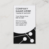 kleur aanpasbare, frequente koperskaart klantenkaartje (Achterkant)