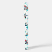 Kleur Abstract Art Smoke Grunge Boys Telefoon Case (Achterkant / Links)