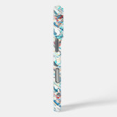 Kleur Abstract Art Smoke Grunge Boys Telefoon Case (Achterkant / Rechts)