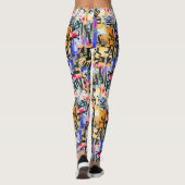 kleur abstract avantaculair leggings (Achterkant)