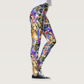 kleur abstract avantaculair leggings (Rechts)