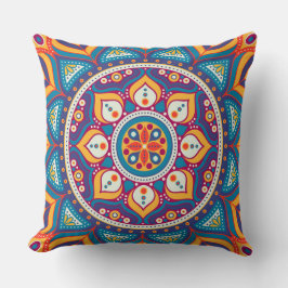 Kleur Abstract Mandala Decor Kussen