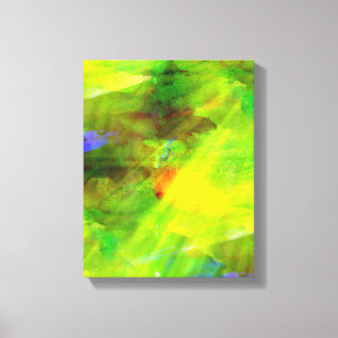 kleur abstract naadloos groen achtergrondgroen, ge canvas afdruk