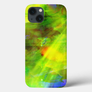 kleur abstract naadloos groen achtergrondgroen, ge iPhone 13 hoesje