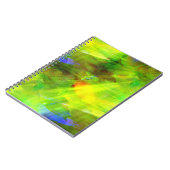 kleur abstract naadloos groen achtergrondgroen, ge notitieboek (Linkerzijde)