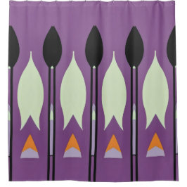 Kleur Abstract patroon vet Douchegordijn