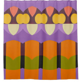 Kleur Abstract patroon vet Douchegordijn