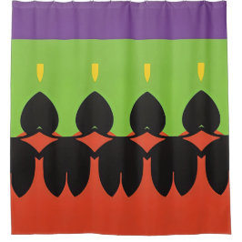 Kleur Abstract patroon vet Douchegordijn