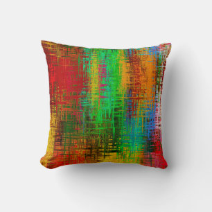 Kleur abstracte achtergrondtexturen kussen