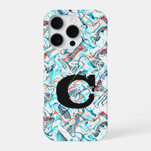 Kleur Abstracte Kunst Rook Grunge Jongens Hoesje iPhone 16 Pro Hoesje