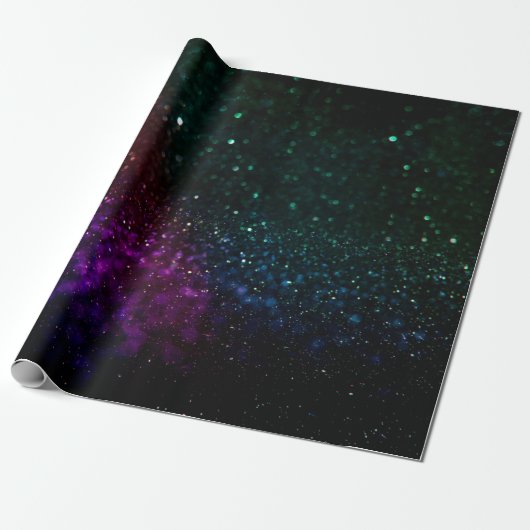Kleur abstracte wazig lichtachtergrond cadeaupapier (Uitgerold)