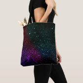 Kleur abstracte wazig lichtachtergrond tote bag (Dichtbij)