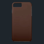 kleur achtergrond Case-Mate iPhone case<br><div class="desc">Een stijlvol product met een rijke diepgekleurde chocoladebruine achtergrond voor uzelf of als geschenk om altijd een indruk te maken. Klik op de knop "Aanpassen!" om gereedschappen weer te geven om dit product aan te passen als u een teksteditor en een afbeelding-lader wilt gebruiken. Maak kennis met een geweldig cadeauidee!...</div>
