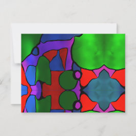 Kleur al briefkaart