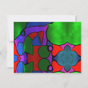 Kleur al briefkaart