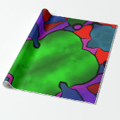 Kleur al cadeaupapier (Uitgerold)